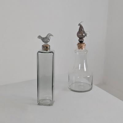 Kaj Franck Kaj Franck Blown Glass Raven Bottle Model KF 508 for Nuutaj rvi Finland 1962