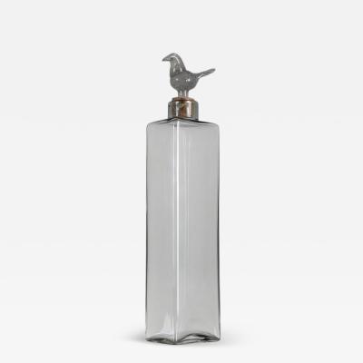 Kaj Franck Kaj Franck Blown Glass Raven Bottle Model KF 508 for Nuutaj rvi Finland 1962