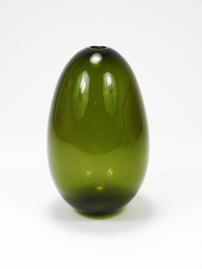 Kaj Franck Kaj Franck Saippuakupla Green Soap Bubble Art Glass Vase Nuutaj rvi Finland