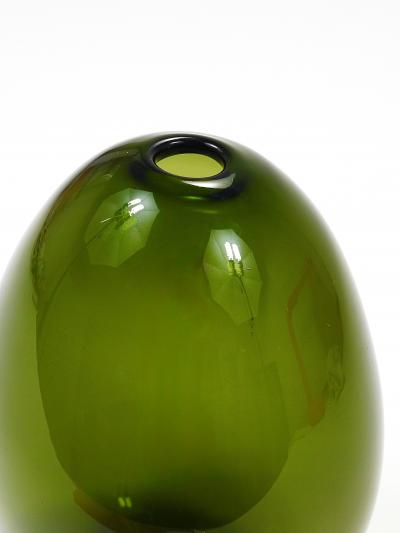 Kaj Franck Kaj Franck Saippuakupla Green Soap Bubble Art Glass Vase Nuutaj rvi Finland