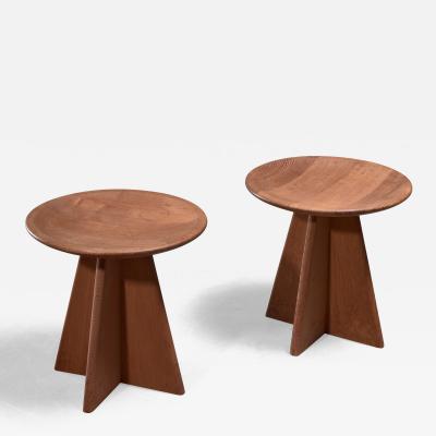 Kaj Winding Pair of Kaj Winding cruciform stools