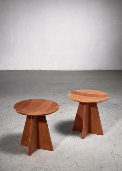 Kaj Winding Pair of Kaj Winding cruciform stools