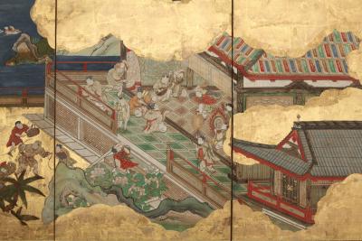 Kano School Chinese Children Playing Games 18th century