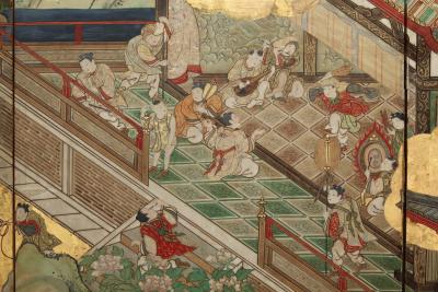 Kano School Chinese Children Playing Games 18th century