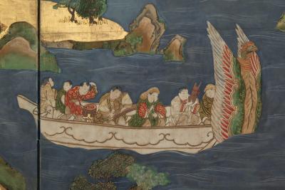 Kano School Chinese Children Playing Games 18th century