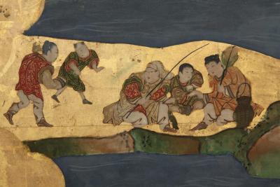 Kano School Chinese Children Playing Games 18th century