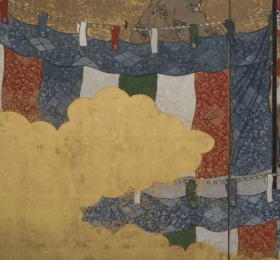 Kano School New Years Pine Saplings ca 1800