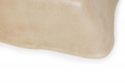 Kar Studio Chinese Contemporary Beige Amorphous Fiberglass Coffee Tables