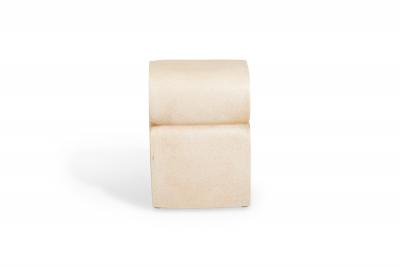 Kar Studio Chinese Contemporary Beige Fiberglass Low Stools