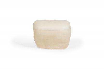 Kar Studio Chinese Contemporary Beige Fiberglass Tooth Stool