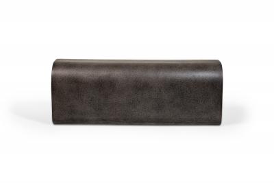 Kar Studio Chinese Contemporary Brownish Fiberglass Arch Bench