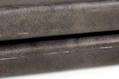Kar Studio Chinese Contemporary Brownish Fiberglass Arch Bench
