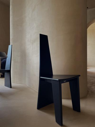 Kar Studio Chinese Contemporary High Back MDF Frame Chairs