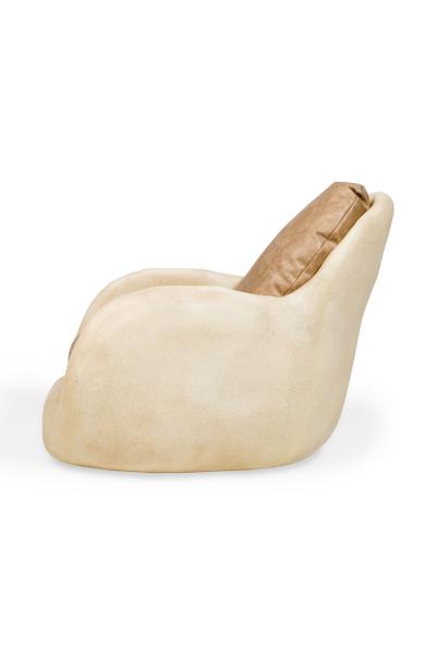 Kar Studio Contemporary Amorphous Fiberglass Armchairs