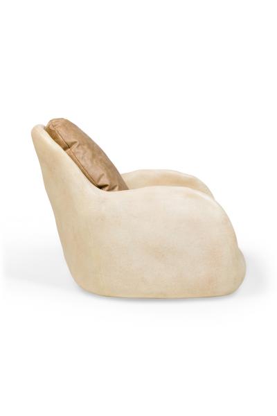 Kar Studio Contemporary Amorphous Fiberglass Armchairs