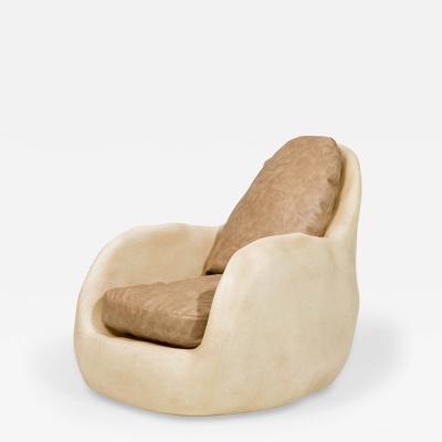 Kar Studio Contemporary Amorphous Fiberglass Armchairs