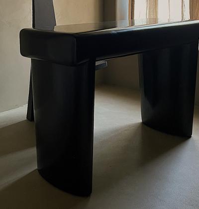 Kar Studio Contemporary Black Wood Lifting Desk 