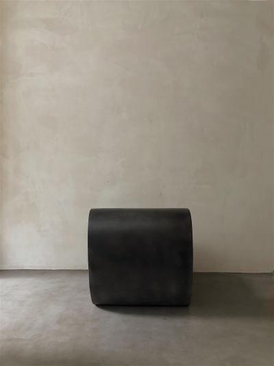 Kar Studio Contemporary Coffee Curl Up Lounge Chair