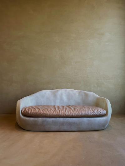 Kar Studio Contemporary Knead Fiberglass Sofa