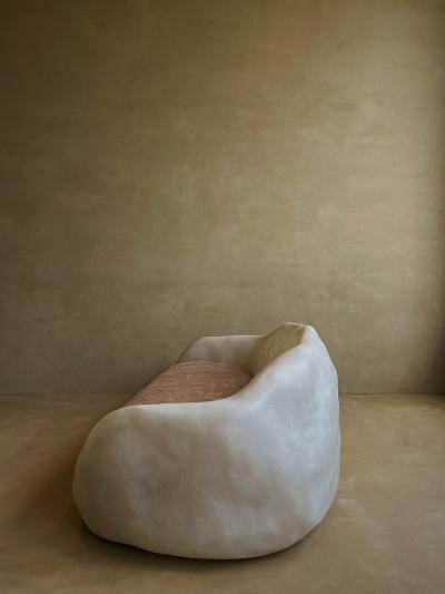 Kar Studio Contemporary Knead Fiberglass Sofa