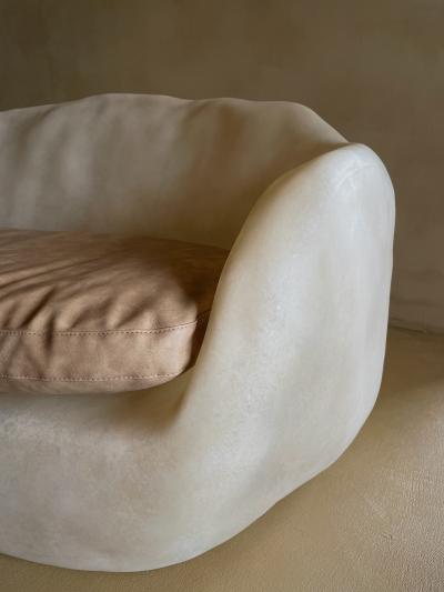 Kar Studio Contemporary Knead Fiberglass Sofa