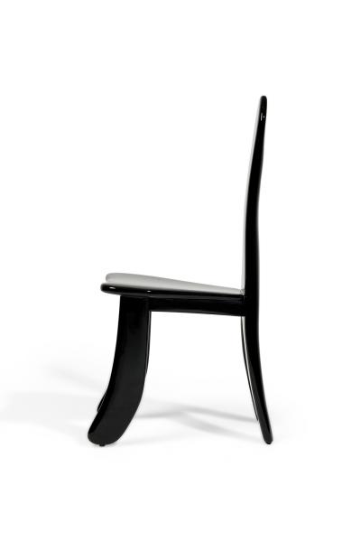 Kar Studio Contemporary Oracle Chair with Gloss Finish