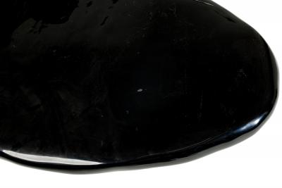 Kar Studio Contemporary Tripod Fiberglass with Chinese Lacquer Coffee Table