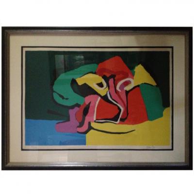 Karel Christiaan Appel Karrel Appel Signed Lithograph