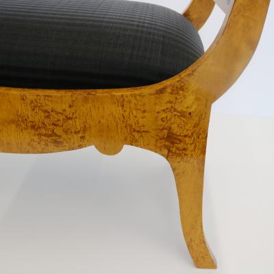 Karelian Birchwood Bench Boulle Mounts 1850