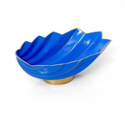 Karen Bj rquist Scandinavian Modern Karen Bj rquist Cobalt Gold Glazed Bowl R rstrand Sweden