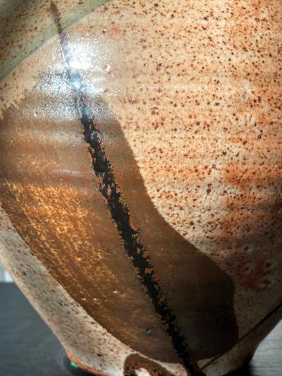Karen Karnes Glazed Ceramic Jar Studio Pottery Karen Karnes