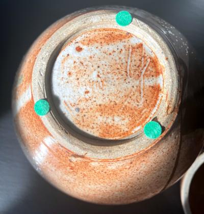 Karen Karnes Glazed Ceramic Jar Studio Pottery Karen Karnes