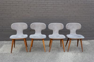 Karim Rashid Klutch Lamborghini Italian Leather Chairs for Riva 1920