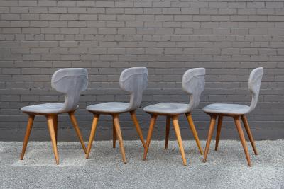 Karim Rashid Klutch Lamborghini Italian Leather Chairs for Riva 1920