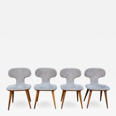 Karim Rashid Klutch Lamborghini Italian Leather Chairs for Riva 1920