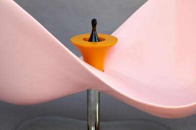 Karim Rashid Veuve Cliquot Tete a Tete Loveseat by Karim Rashid