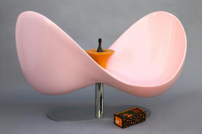 Karim Rashid Veuve Cliquot Tete a Tete Loveseat by Karim Rashid
