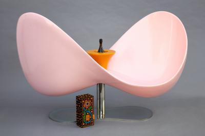 Karim Rashid Veuve Cliquot Tete a Tete Loveseat by Karim Rashid