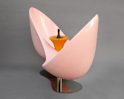 Karim Rashid Veuve Cliquot Tete a Tete Loveseat by Karim Rashid