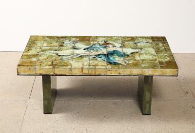 Karin van Leyden Cherub Cocktail Table by Karin Van Leyden for Paul Laszlo