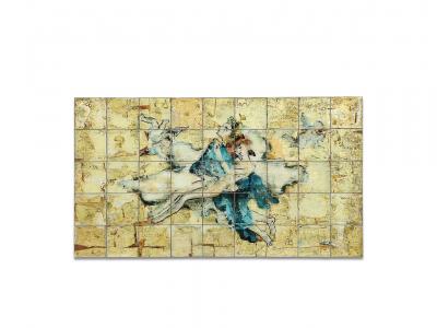 Karin van Leyden Cherub Cocktail Table by Karin Van Leyden for Paul Laszlo