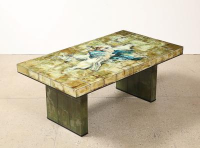 Karin van Leyden Cherub Cocktail Table by Karin Van Leyden for Paul Laszlo