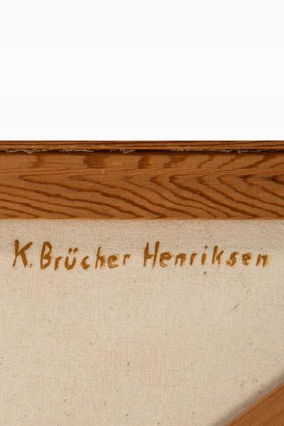 Karl Br cher Henriksen Oil Painting