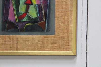 Karl Drerup Karl Drerup Enamel On Copper Modern Artwork