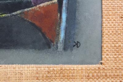 Karl Drerup Karl Drerup Enamel On Copper Modern Artwork