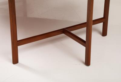 Karl Erik Ekselius 1960s Teak Dining Table Designed By Karl Erik Ekselius For JOV With 3 Leaves