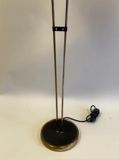 Karl Hagenauer 2 European Mid Century Modern Late Art Deco Floor Lamps by Karl Hagenauer