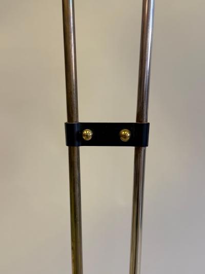 Karl Hagenauer 2 European Mid Century Modern Late Art Deco Floor Lamps by Karl Hagenauer