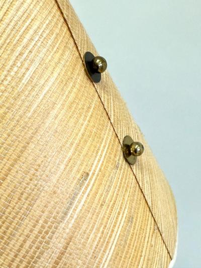 Karl Hagenauer 2 European Mid Century Modern Late Art Deco Floor Lamps by Karl Hagenauer