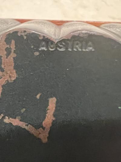 Karl Hagenauer AUSTRIAN ART DECO ELEPHANT BRONZE AND WOOD BOX